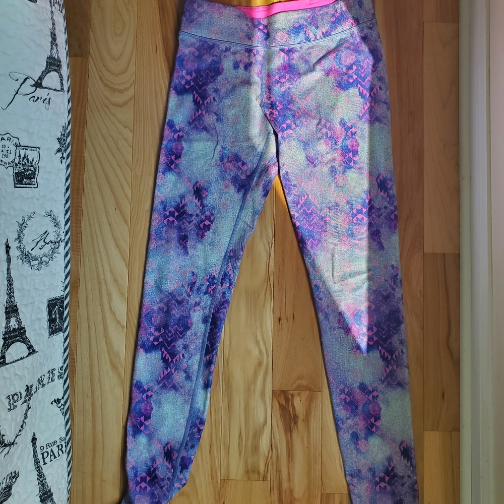 Ivivva Purple Multicolor Leggings